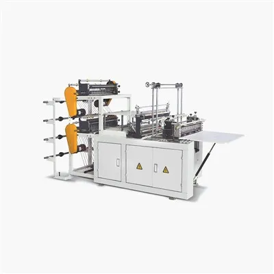 Máquina para fazer sacolas biodegradáveis para camisetas